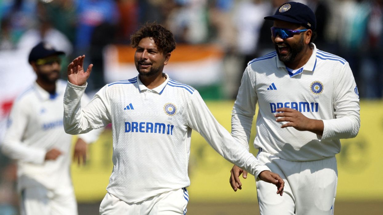 Kuldeep routs England, openers put India in charge