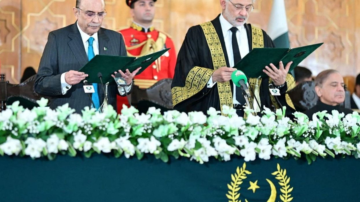 Asif Ali Zardari sworn in as Pakistan President