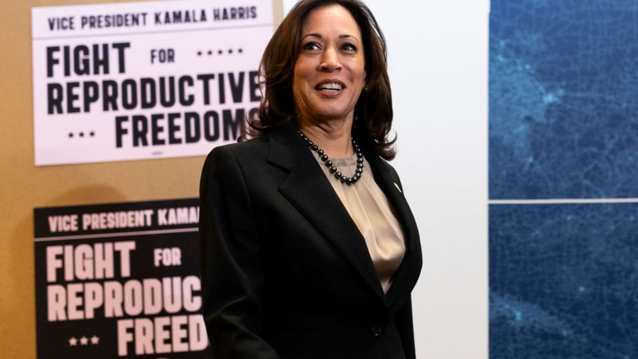 Kamala Harris makes historic abortion clinic visit