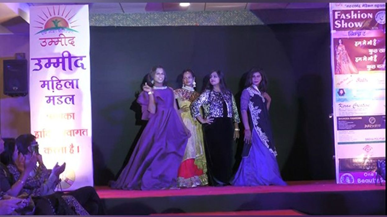 Transgenders exhibit grace during fashion show in Surat