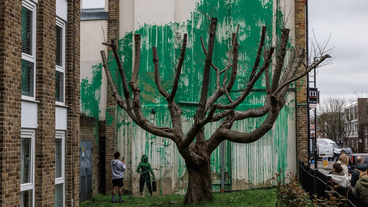 New mural near Finsbury Park: Is Banksy back?