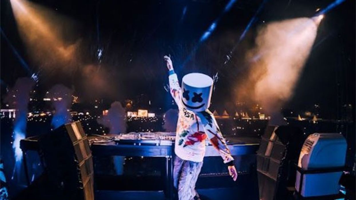 ‘Performing in India always an electrifying experience,’ says Marshmello