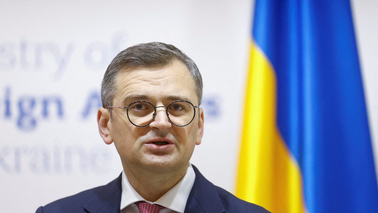 Ukraine's foreign minister on two-day visit to India