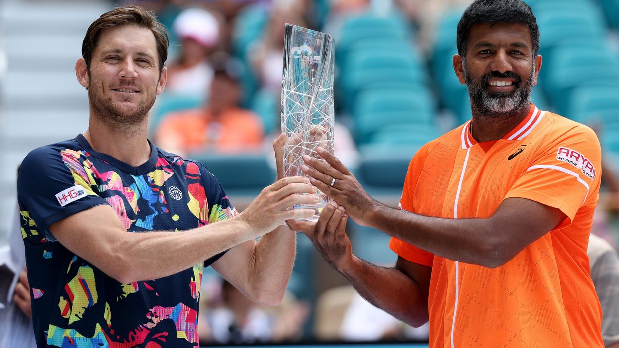 Bopanna breaks own record at Miami Open