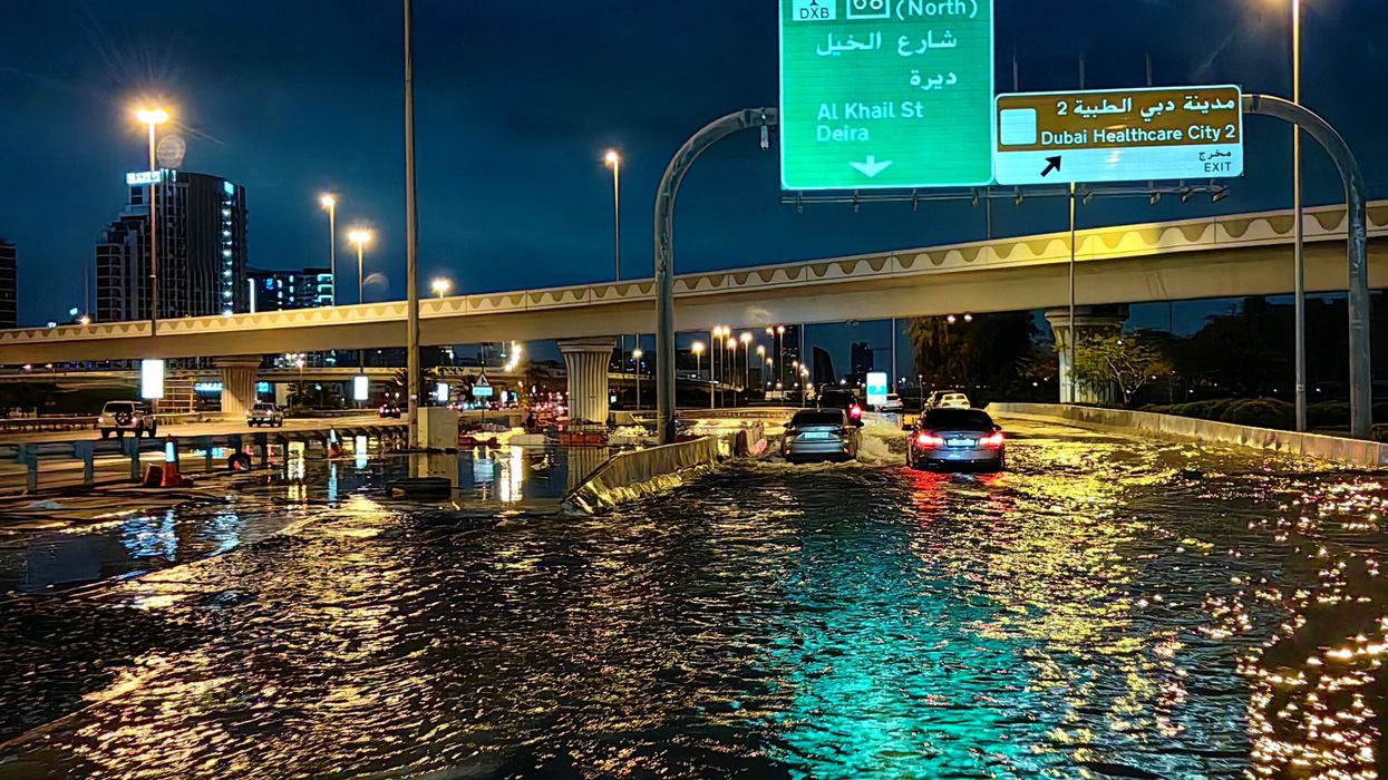 Record rainfall floods Dubai, disrupts flight operations