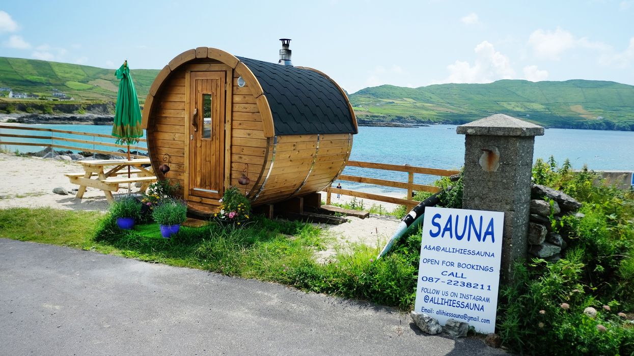 Seaside saunas gain popularity across UK thanks to Covid pandemic