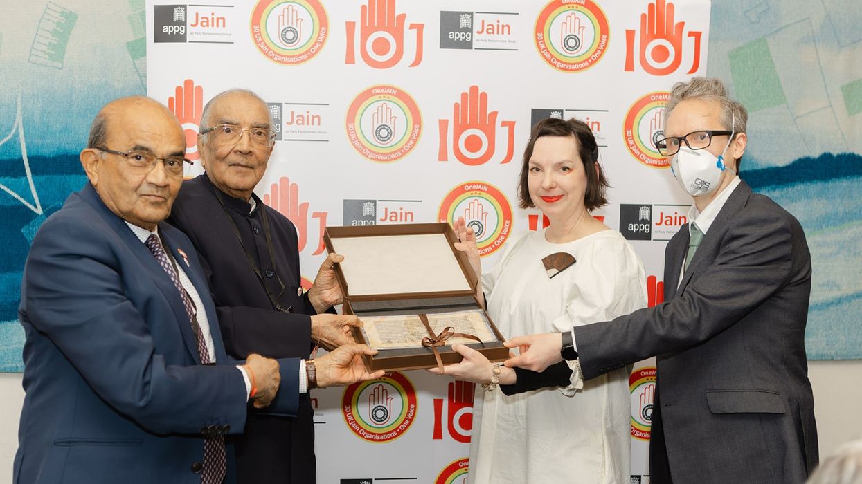 Jain community celebrates Lord Mahavir's birth anniversary at UK parliament