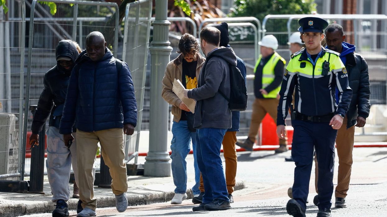 Irish police dismantle asylum seekers' ‘tent city’ in Dublin
