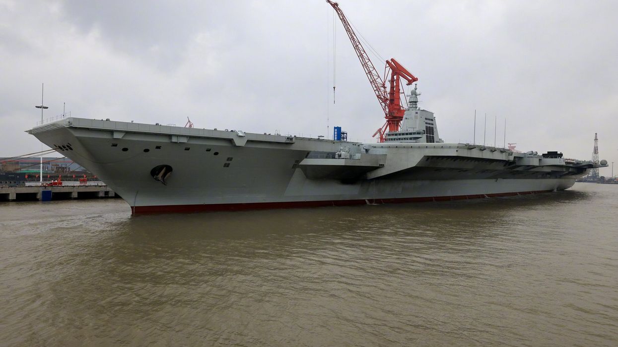China's most advanced aircraft carrier, Fujian, begins sea trials