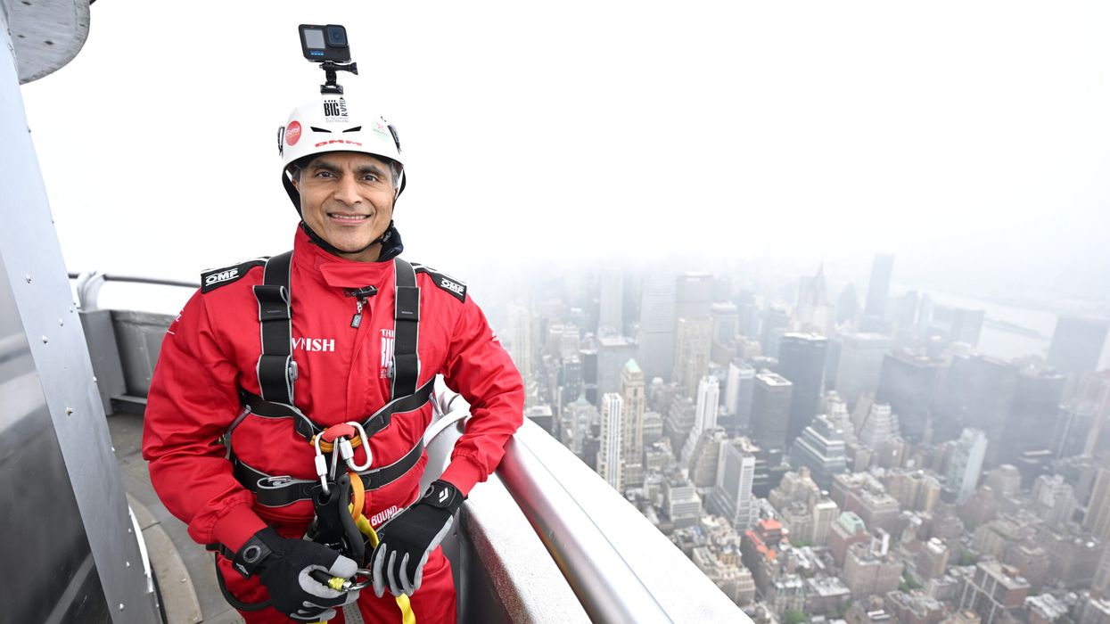 Care homes founder abseils down Empire State building, raises millions