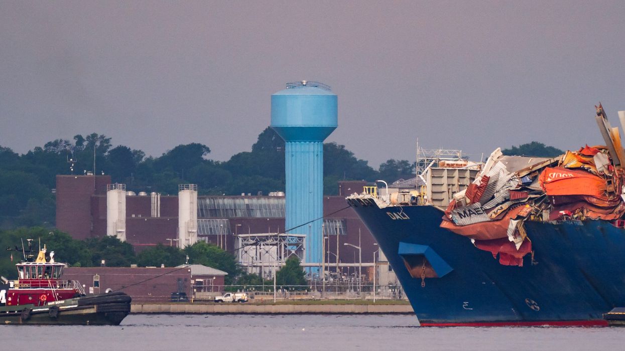 Ship that destroyed Baltimore bridge towed away