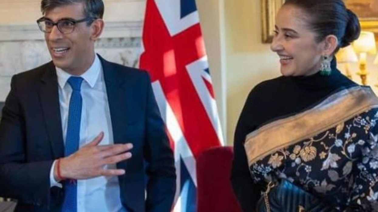 Manisha Koirala meets Rishi Sunak