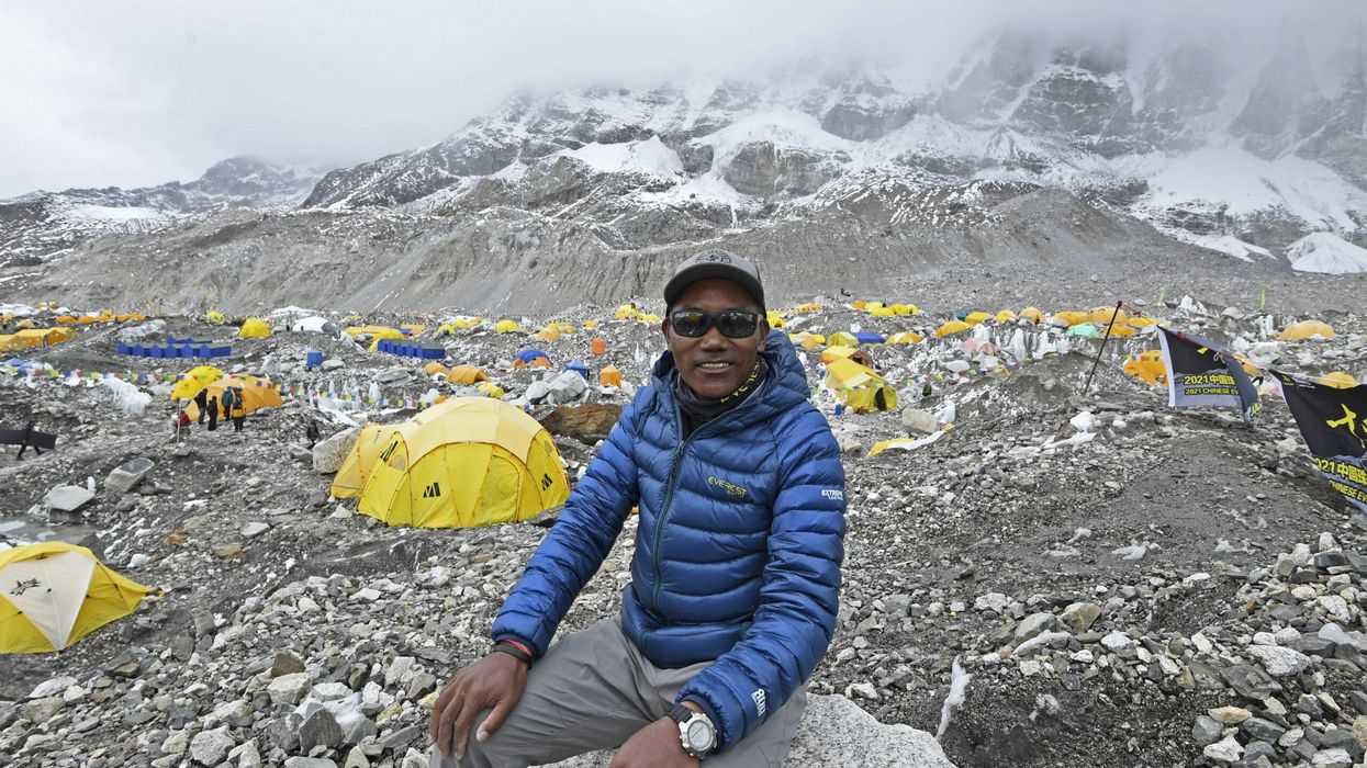 Nepal's 'Everest Man' reaches peak for record 30th time