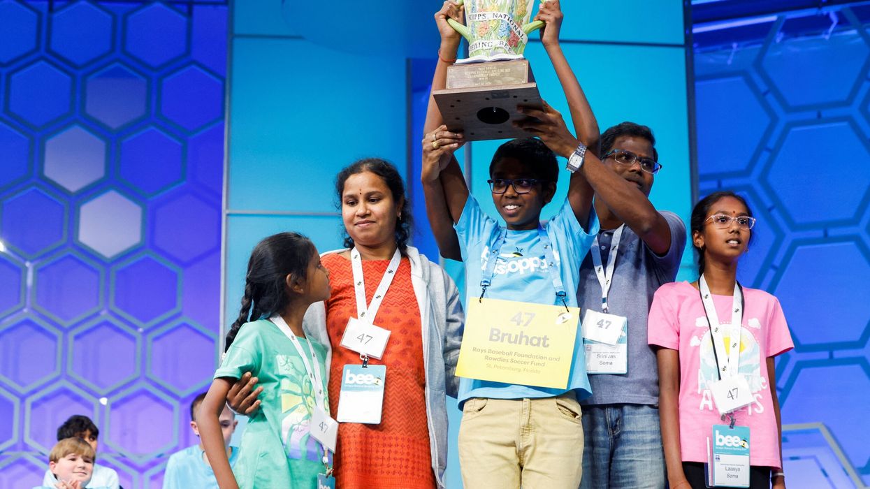 Indian American student wins US spelling bee competition