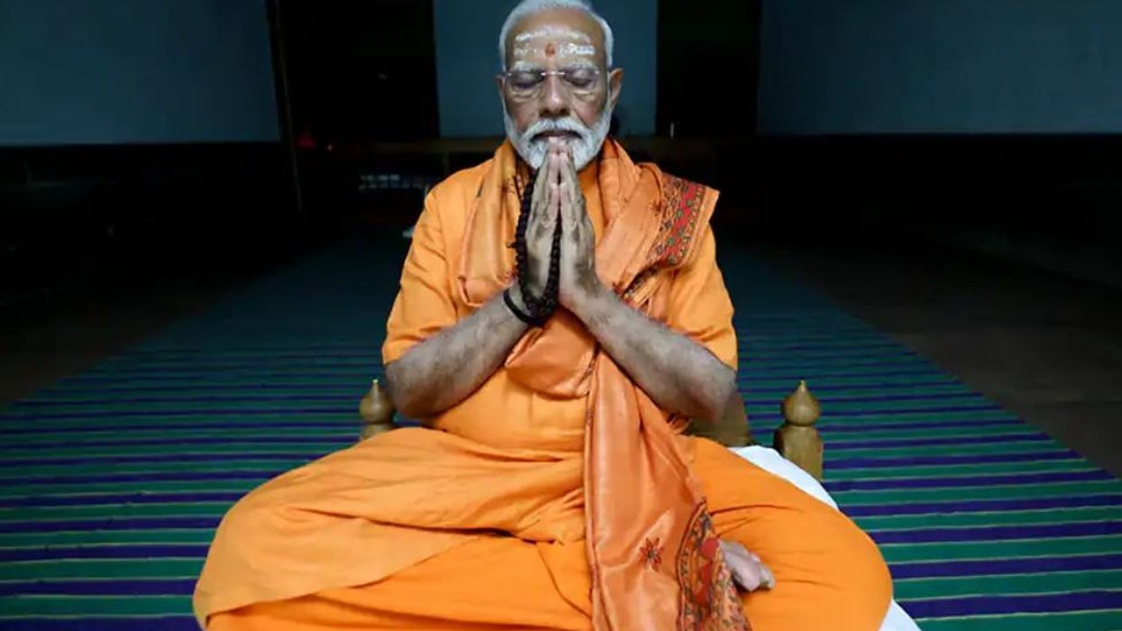 Modi holds two-day meditation ahead of election results