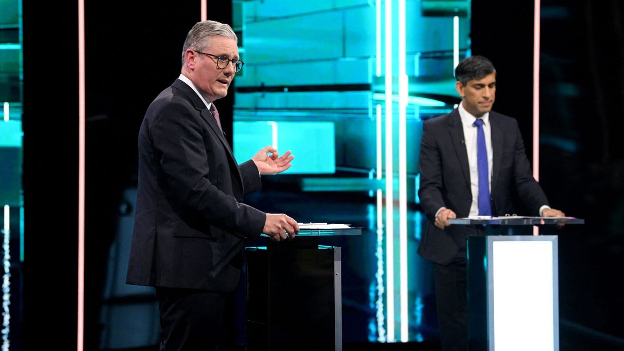Sunak, Starmer spar over economy in first election debate