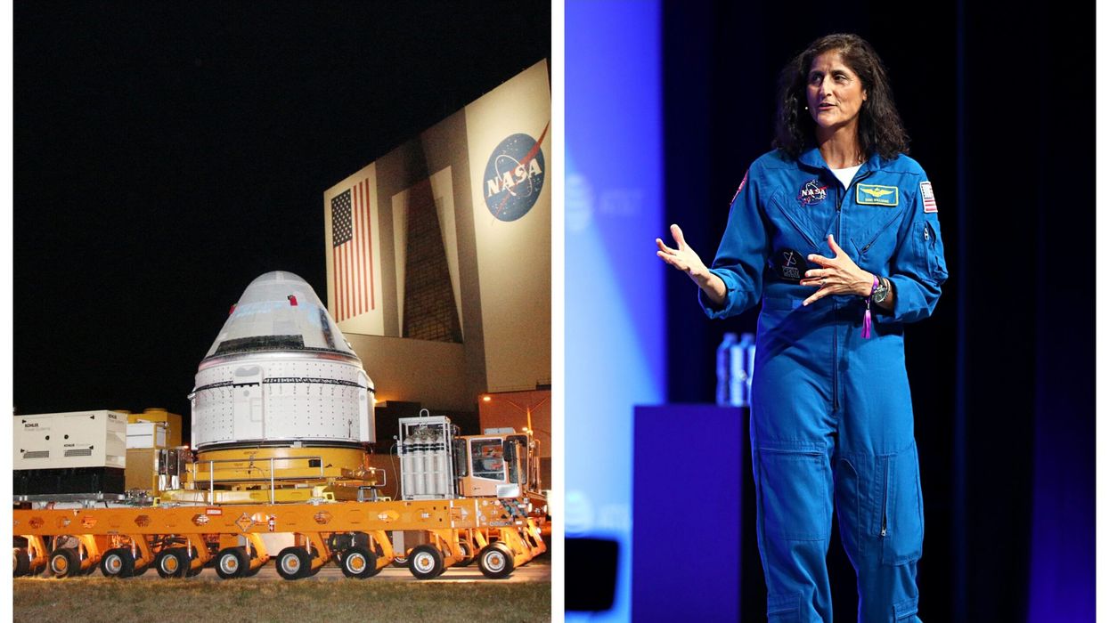 Sunita Williams makes historic third trip to space