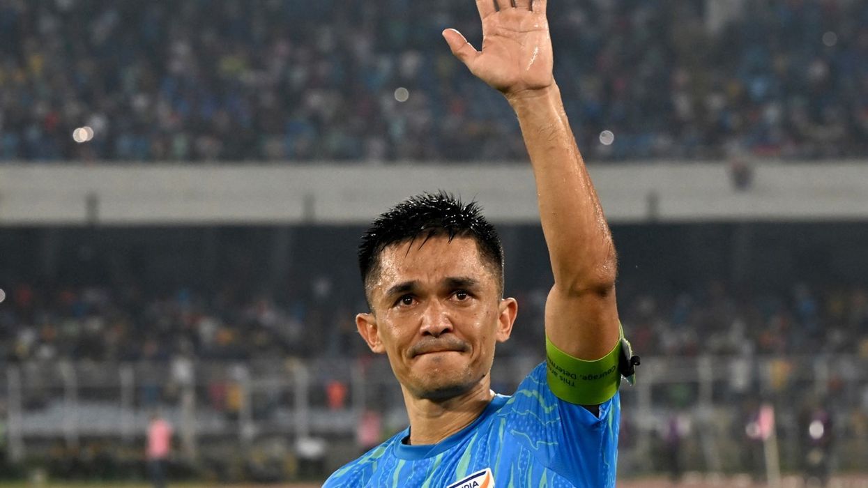 Indian football legend Sunil Chhetri retires with Kuwait draw