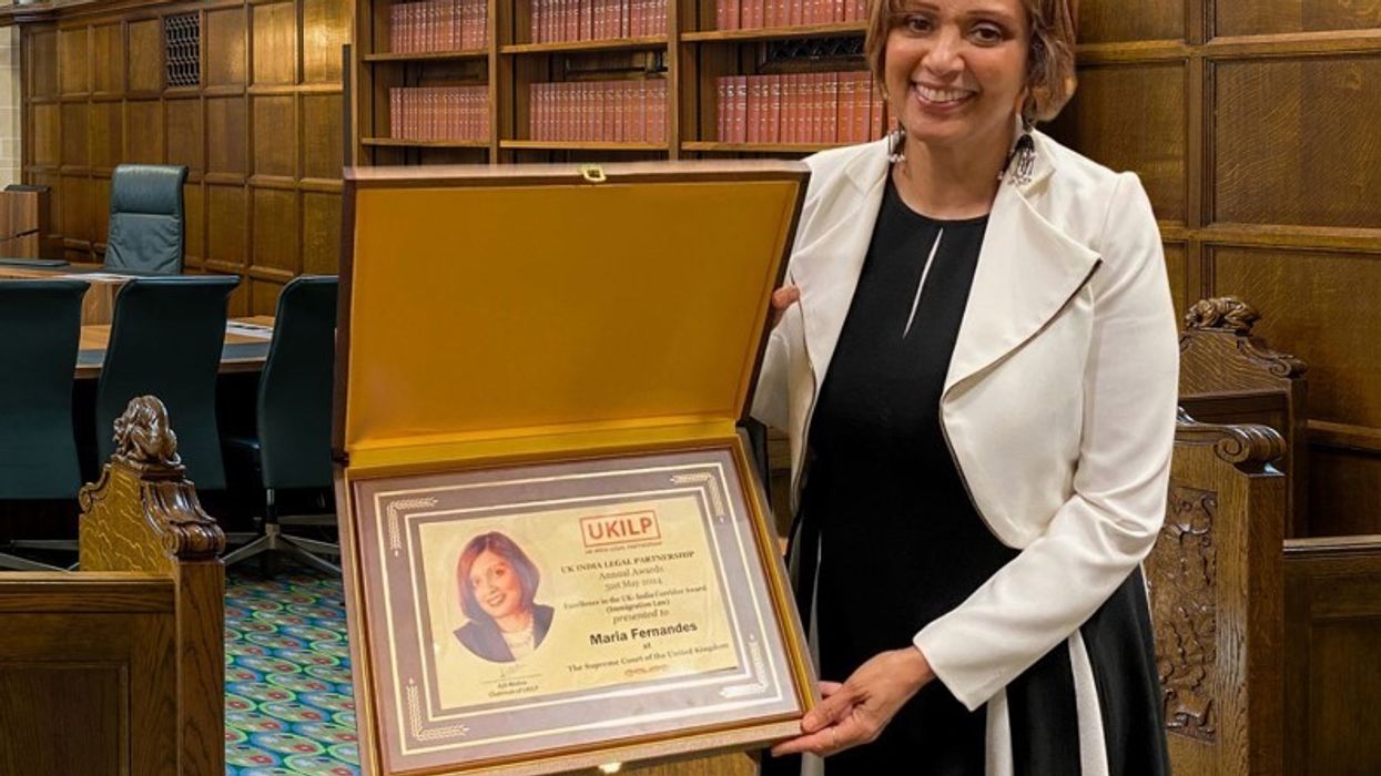 Fernandes Vaz Solicitors wins UK-India immigration law award