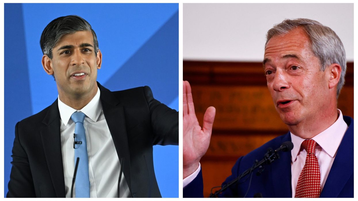 Sunak says a vote for Reform gifts Labour the election