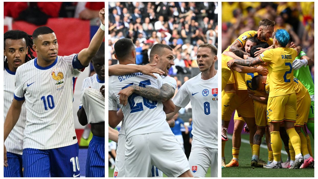 Euro: Narrow win for France; shock victories for Slovakia and Romania