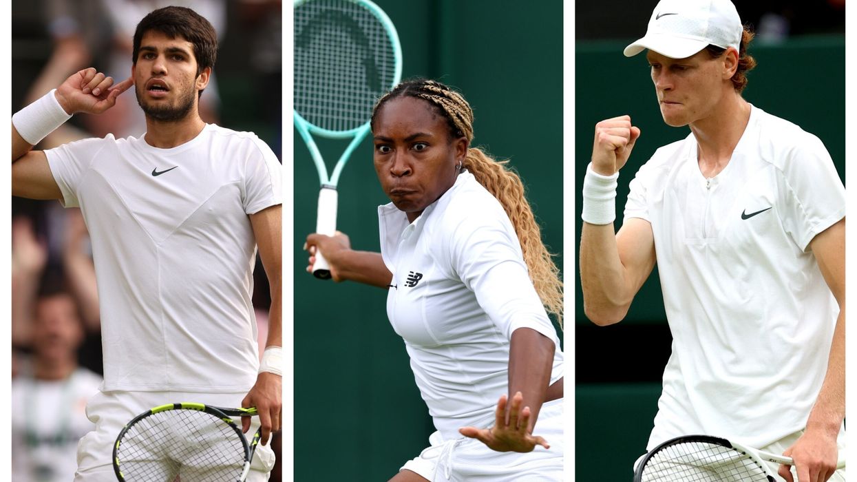 Alcaraz, Sinner, and Gauff in action on opening day of the Championships