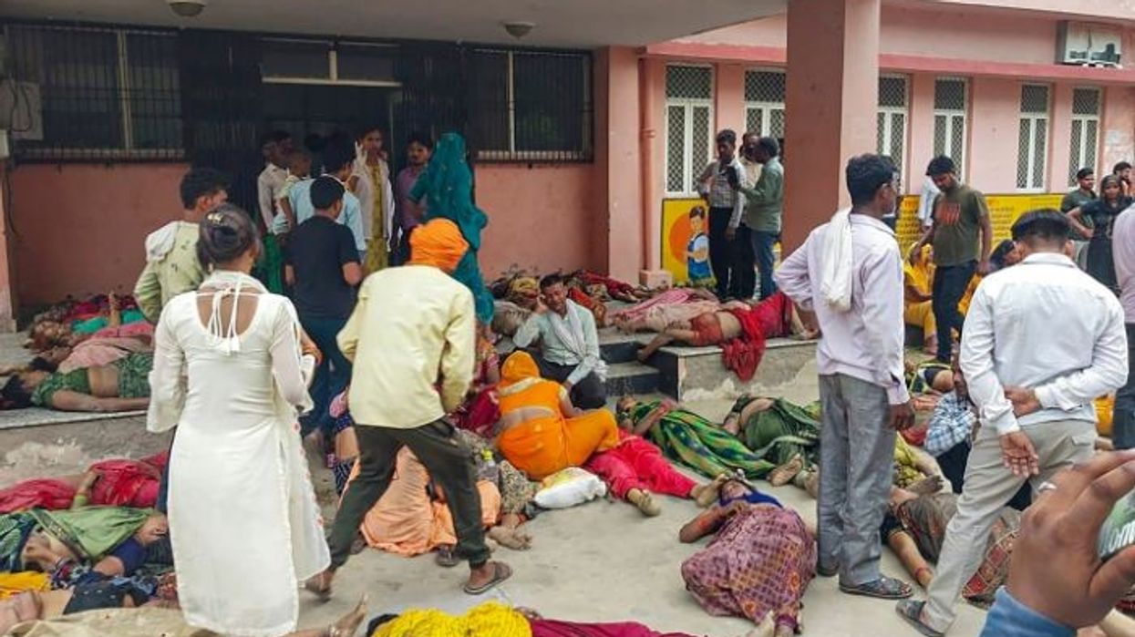 More than 100 people feared dead in India stampede