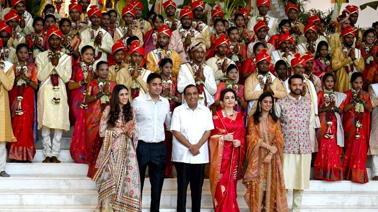 Ambani launches mass weddings to celebrate son's nuptials