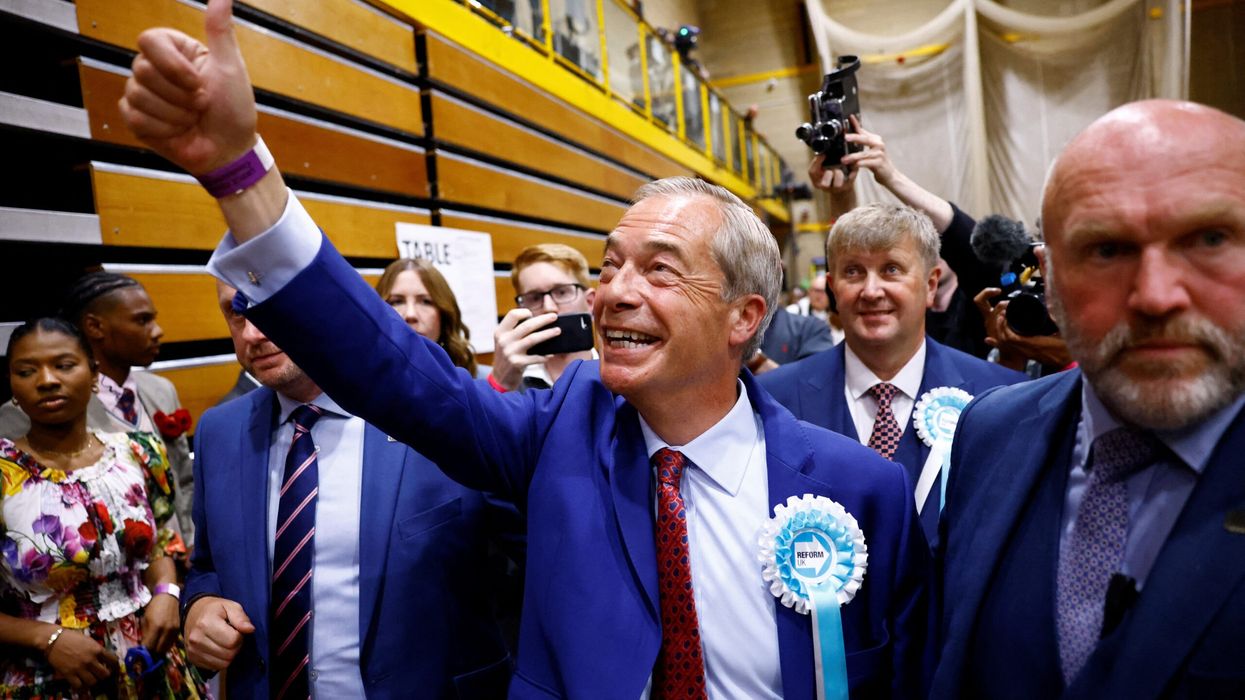 Revolt against establishment has begun: Farage