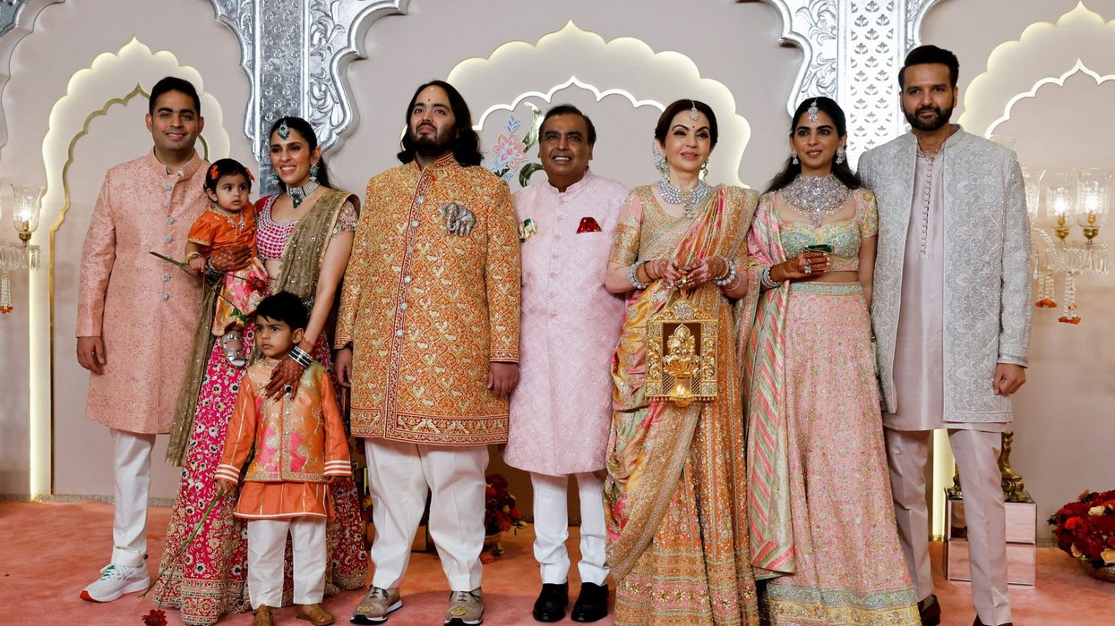India's lavish Ambani nuptials