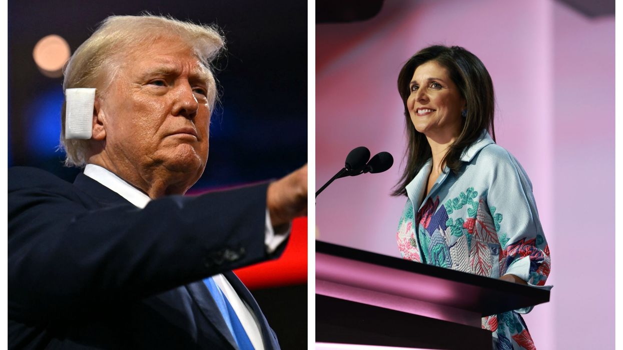 Republican leader Nikki Haley endorses Donald Trump