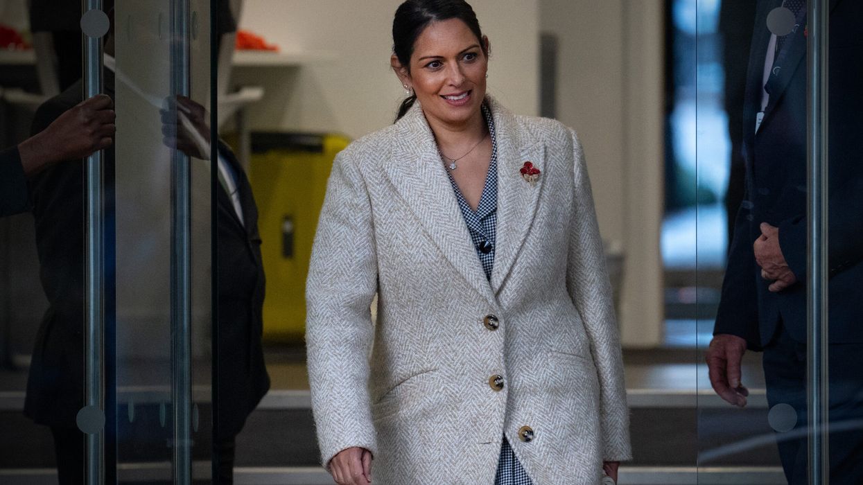 Priti Patel enters Tory leadership race