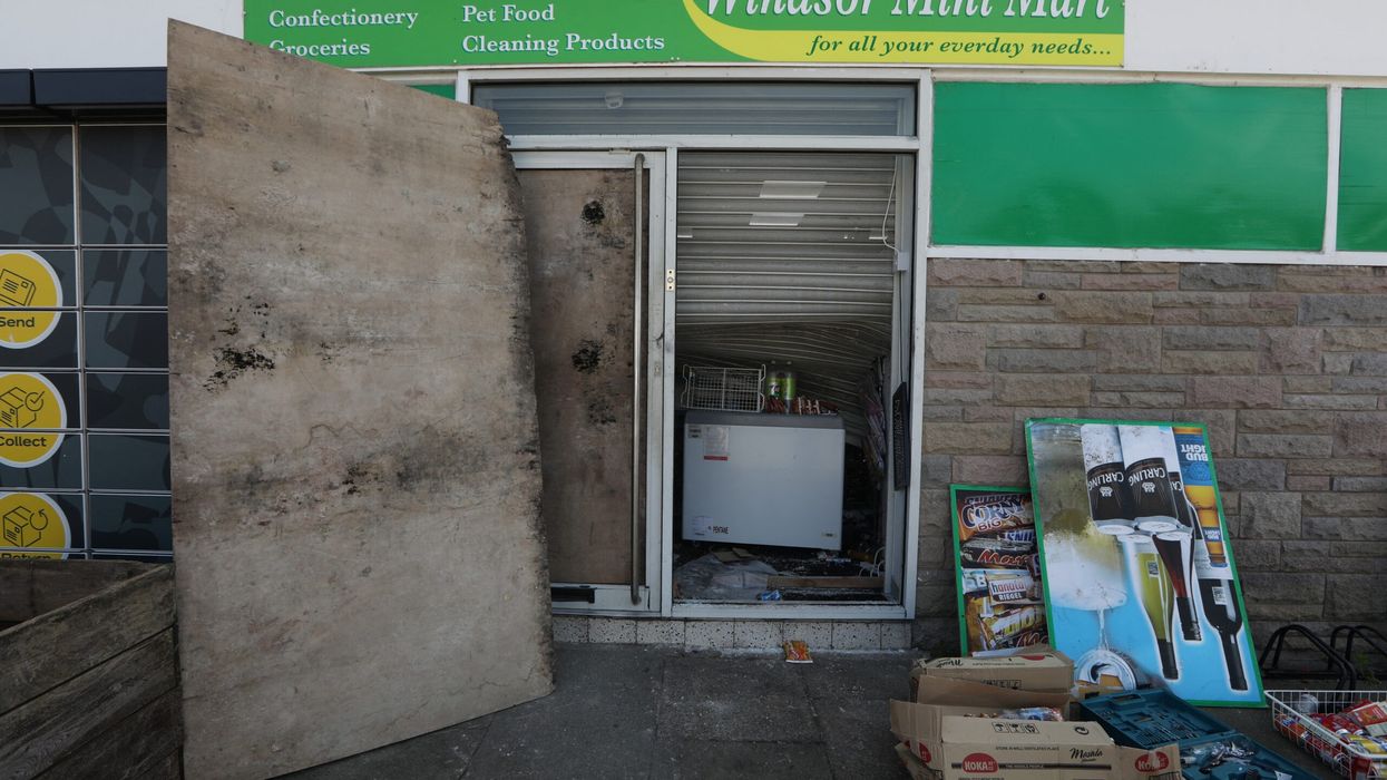 Asian owner's shop looted during Southport unrest