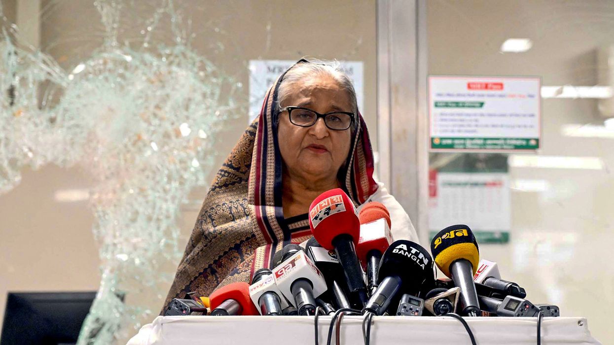 Sheikh Hasina's plane stops at Indian airbase en route to London: Report