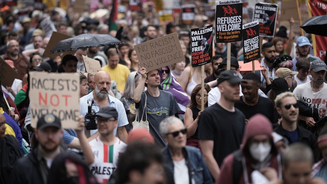 Thousands rally nationwide against far-right riots