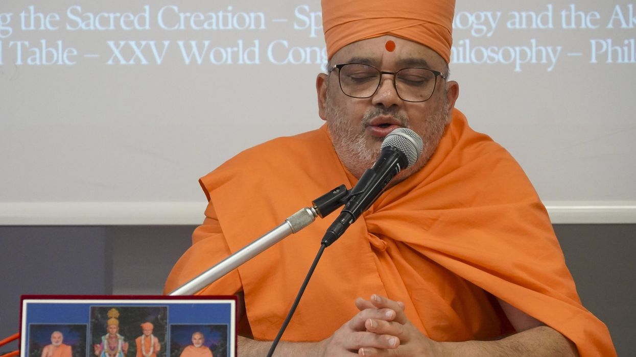 Akshar-Purushottam Darshan presented at World Congress of Philosophy
