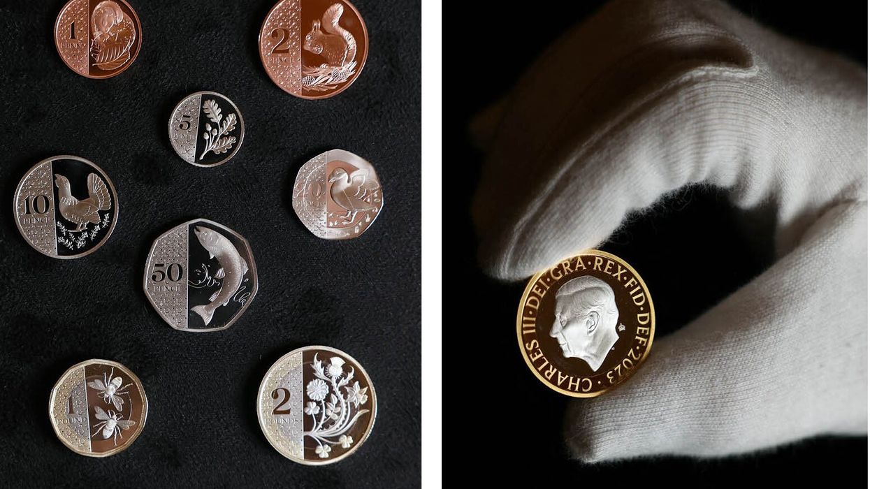 King Charles III debuts on £1 coin with bee design