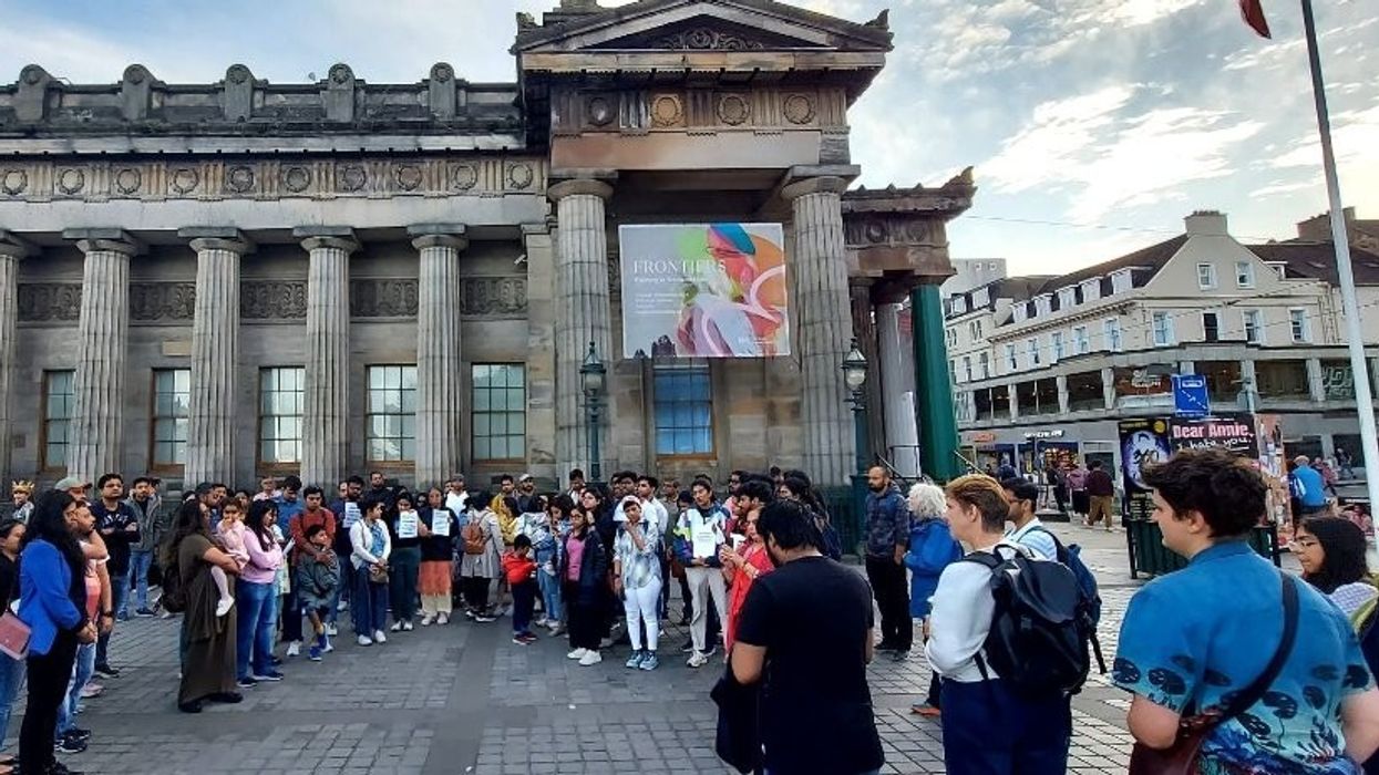 Indian students protest in Scotland over Kolkata rape-murder