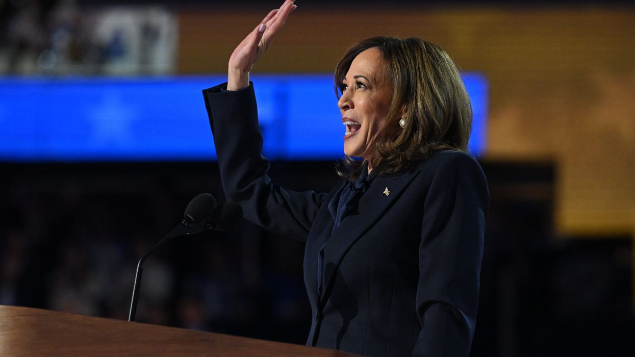 Harris’s nomination speech draws fire from pro-Palestinian activists