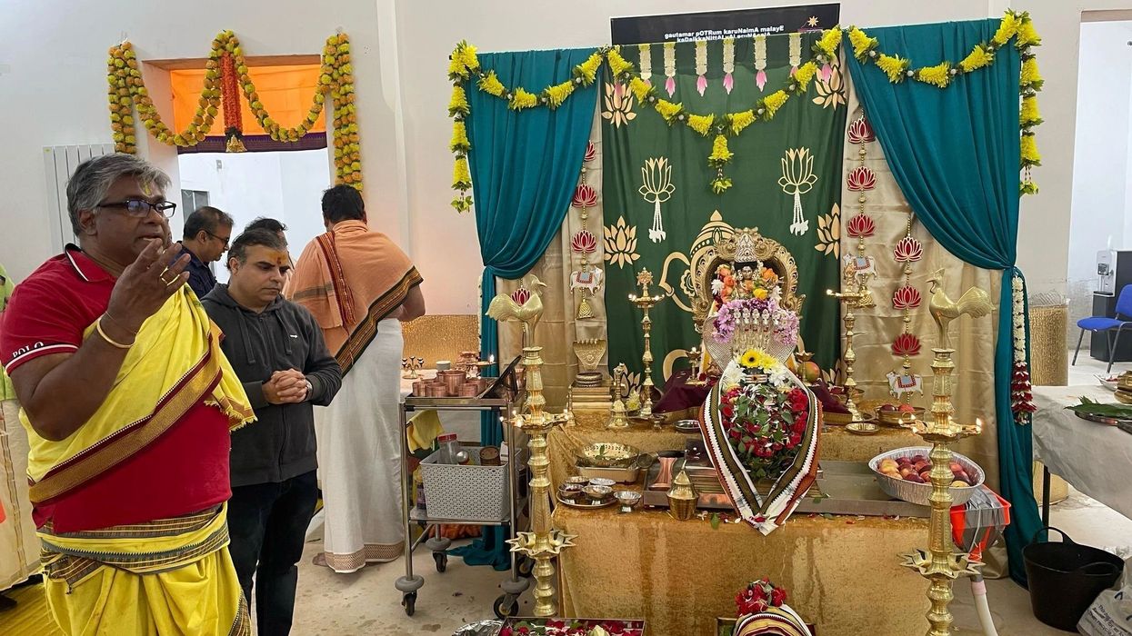 Chelmsford Sri Srinivasa Perumal temple nears completion of sanctum sanctorum