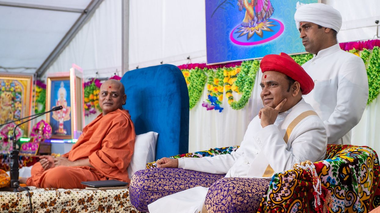 Leicester temple hosts week-long Shravan celebrations with visit from Indian spiritual leader