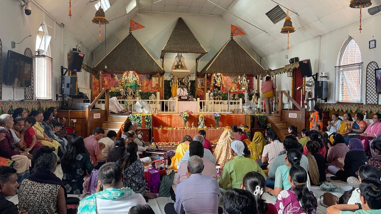 Siddhashram in Harrow echoes with 108 Hanuman Chalisa chants