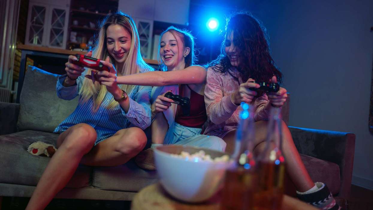 Hosting a games night with the girls