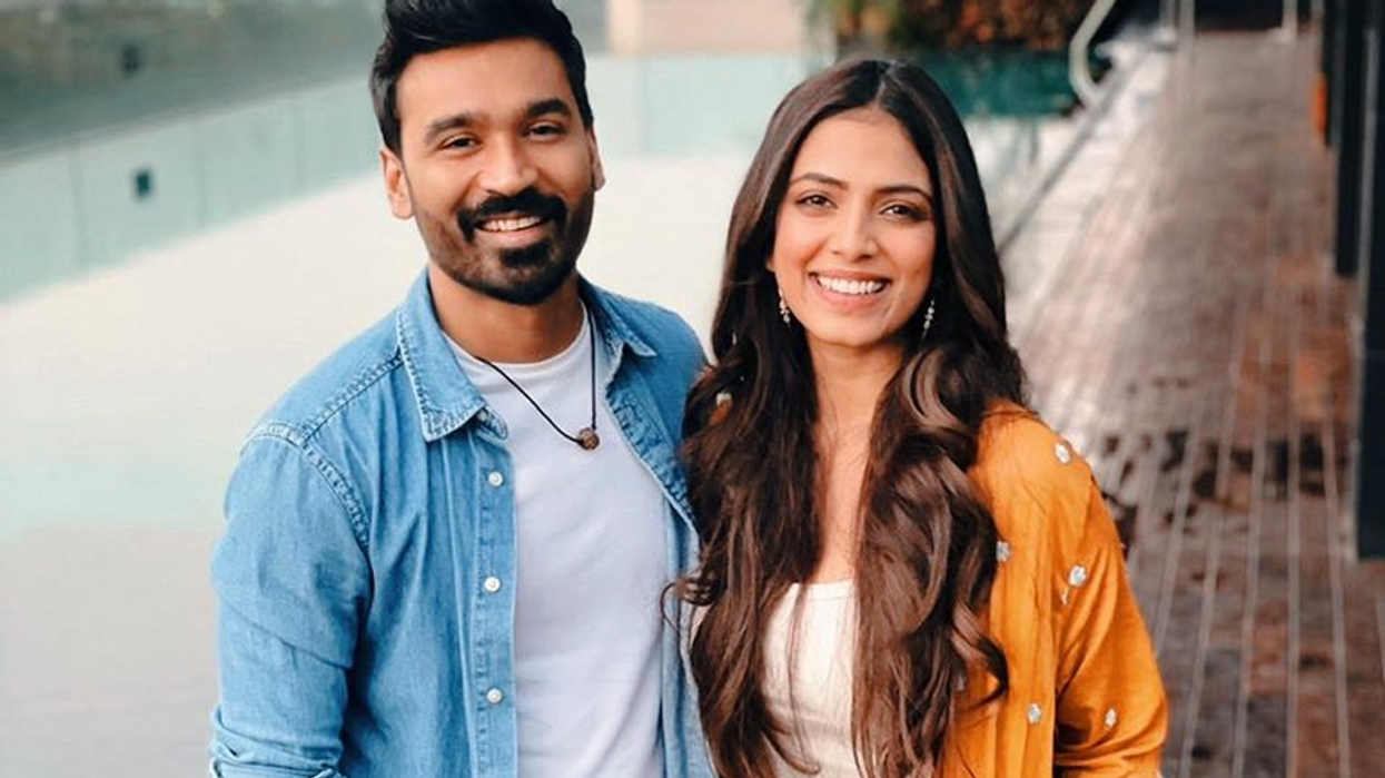 Dhanush and Malavika Mohanan wrap up the first schedule of their untitled film