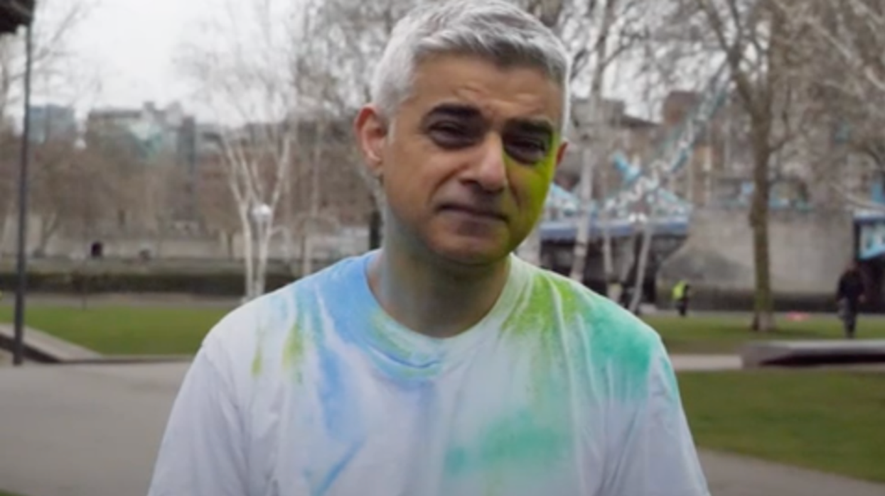 London Mayor Sadiq Khan wishes Happy Holi