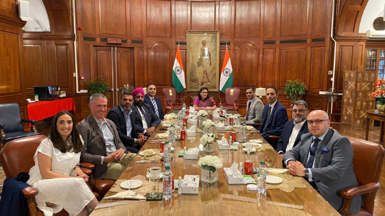 BIJA delegates meet Indian high commissioner Gaitri Issar Kumar