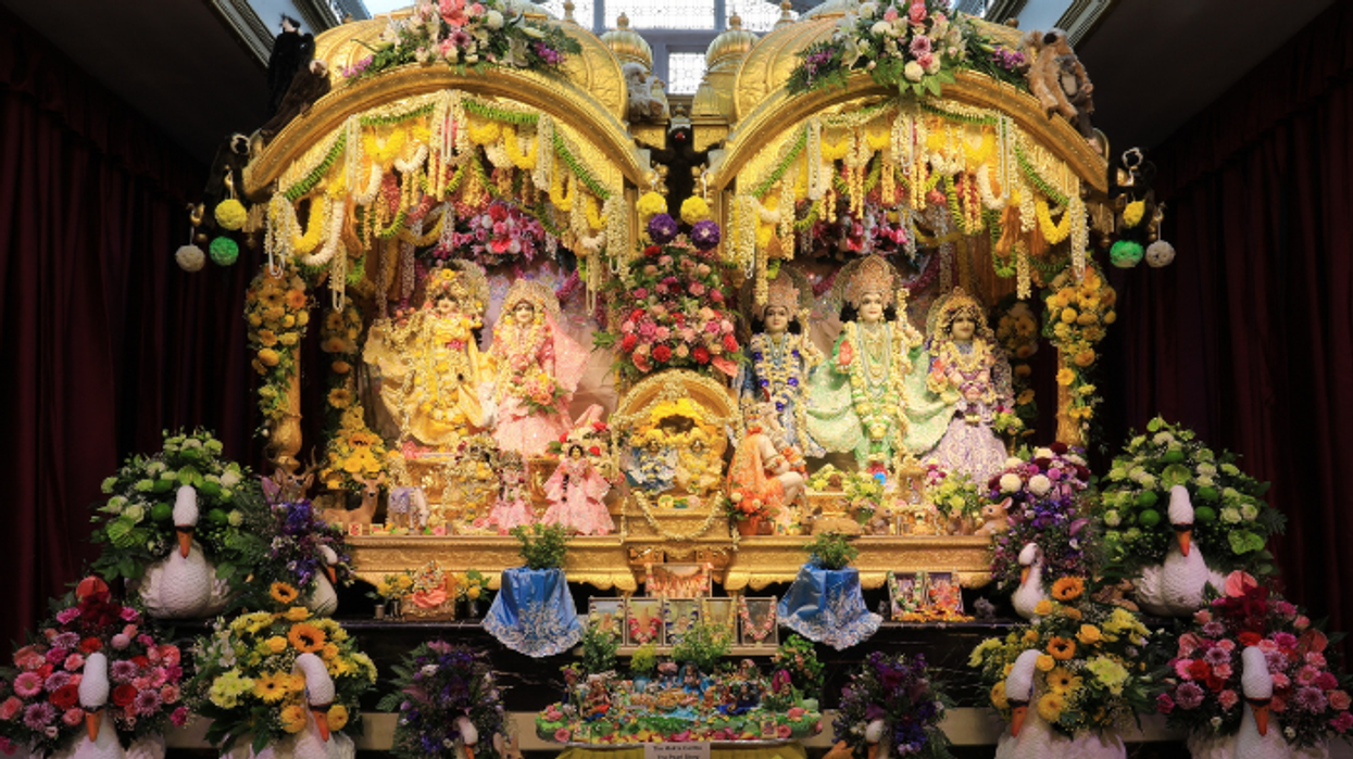 Janmashtami festival held at Bhaktivedanta Manor