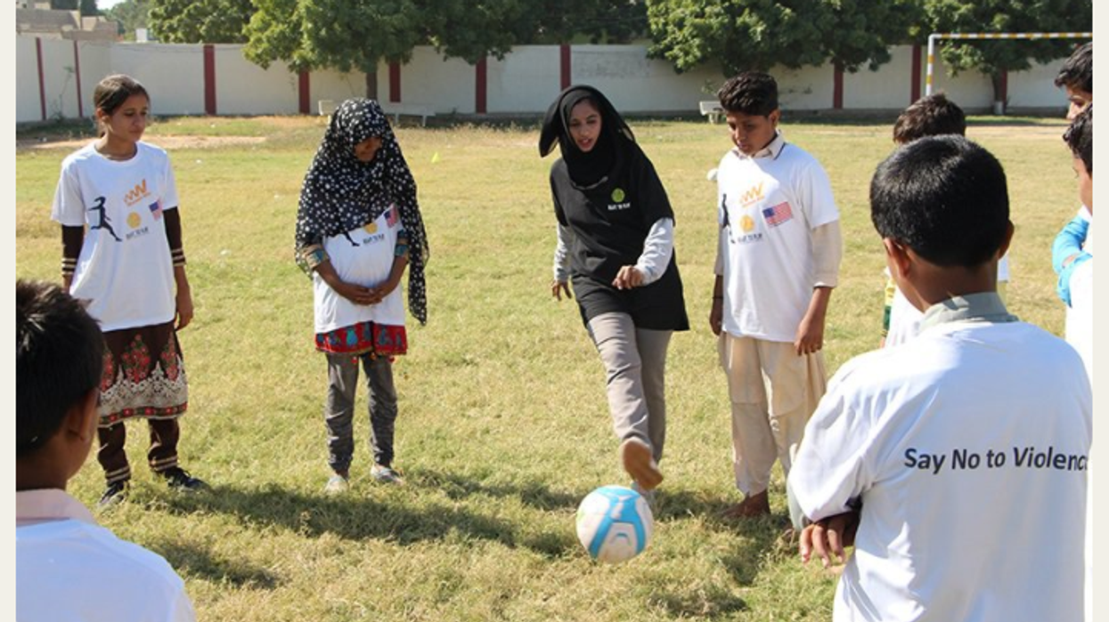 How Right to Play is batting for the girl’s team in Pakistan