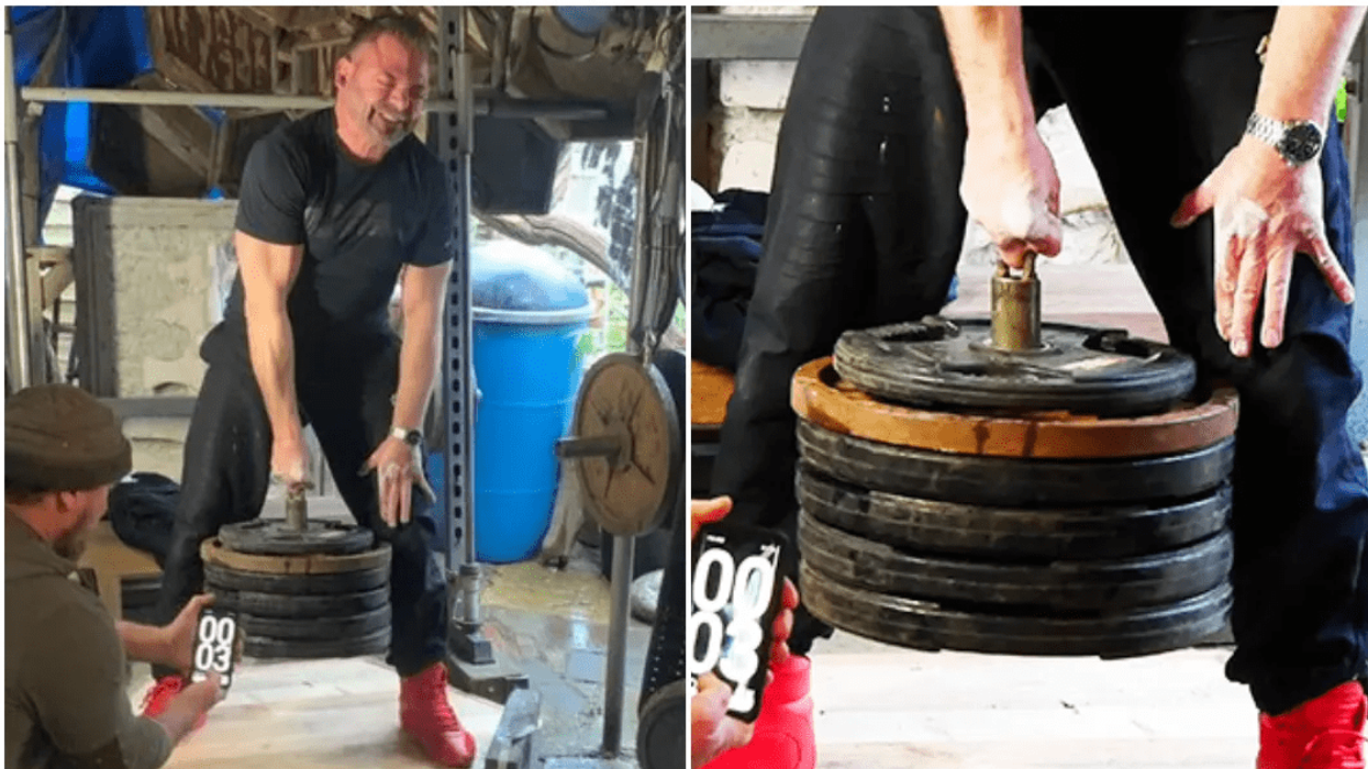 British man deadlifts 285 pounds with middle finger, shatters 10-year-old Guinness World record