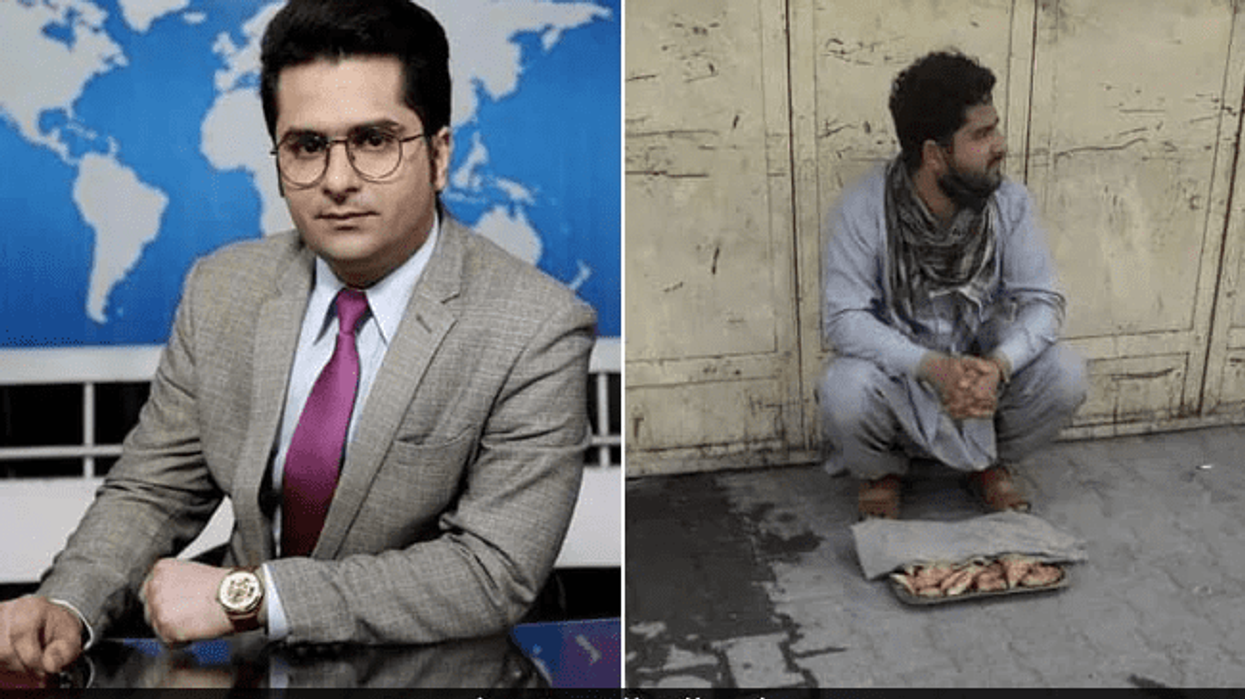 TV anchor once, Afghan journalist now selling food on street under Taliban regime; pics go viral